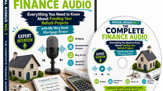 Renovator's Workshop Complete Finance Audio graphic