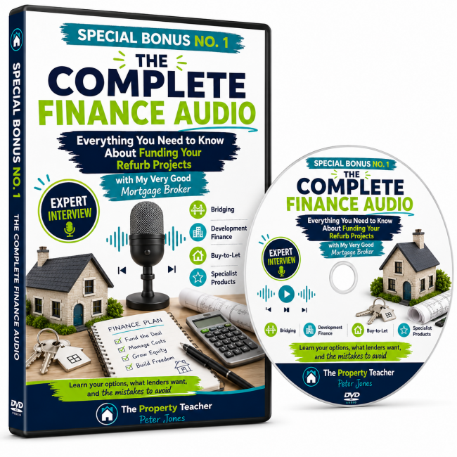 Reno Workshop Complete Finance Audio image Renovator's Workshop Complete Finance Audio graphic